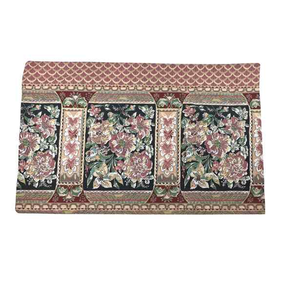 LADY PEPPERELL Percale Pillowcase Vintage Floral Standard 20x30 Pink Green USA - Picture 4 of 6